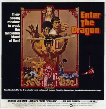ENTER THE DRAGON, 1973.